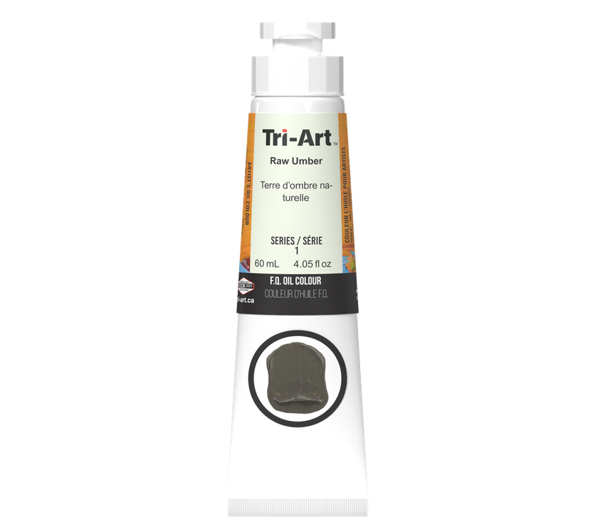 Tri-Art Oil Colours - Raw Umber - Art Noise