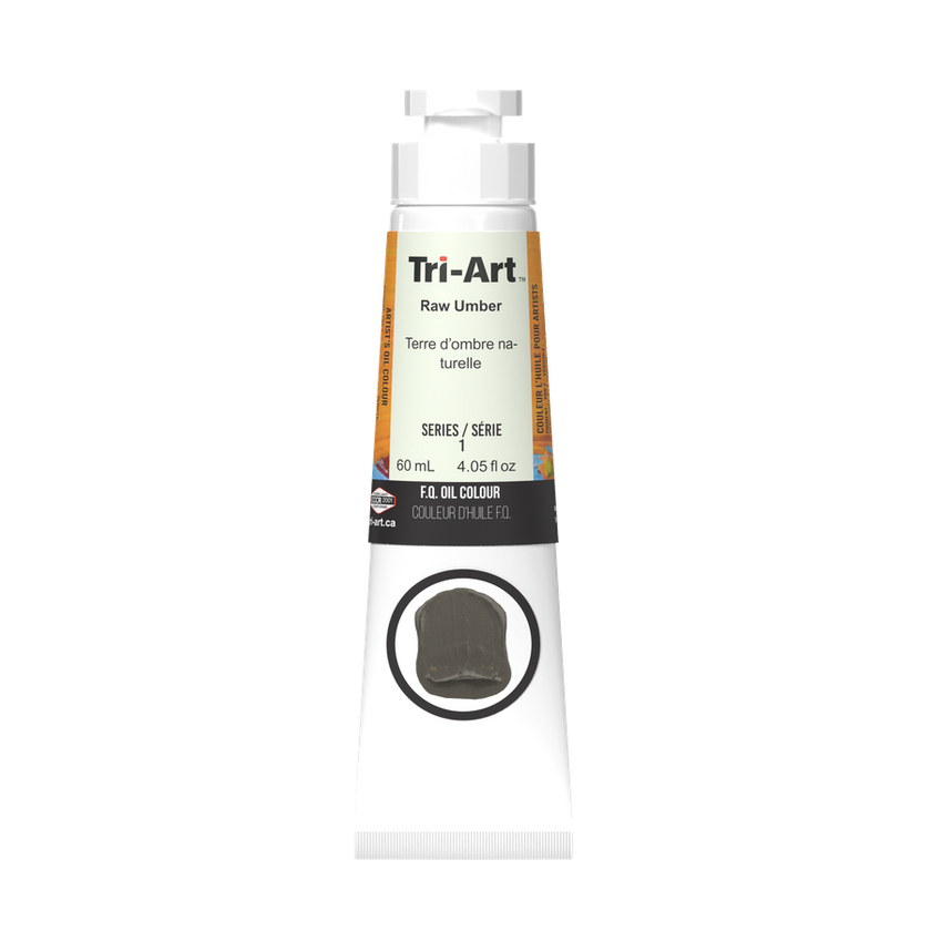 Tri-Art Oil Colours - Raw Umber - Art Noise