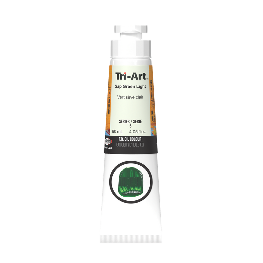 Tri-Art Oil Colours - Sap Green Light - Art Noise