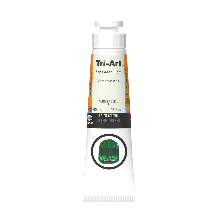 Tri-Art Oil Colours - Sap Green Light - Art Noise