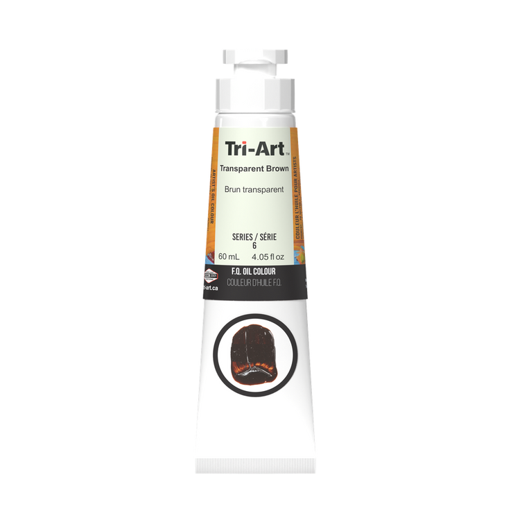 Tri-Art Oil Colours - Transparent Brown - Art Noise