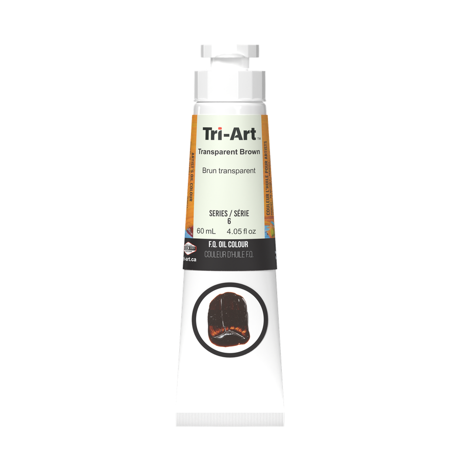 Tri-Art Oil Colours - Transparent Brown - Art Noise