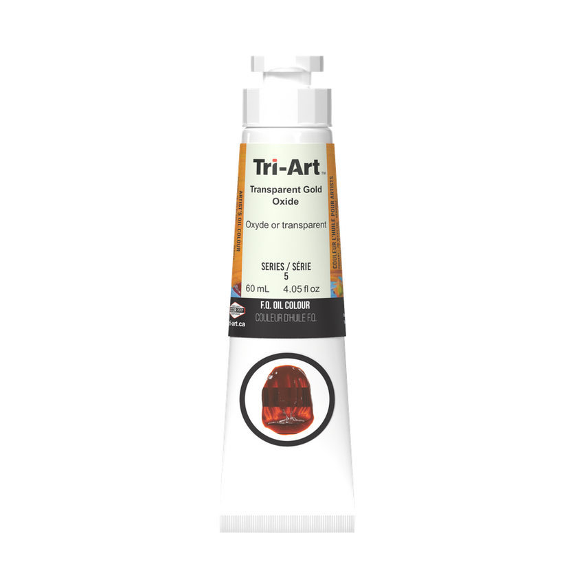 Tri-Art Oil Colours - Transparent Gold Oxide - Art Noise