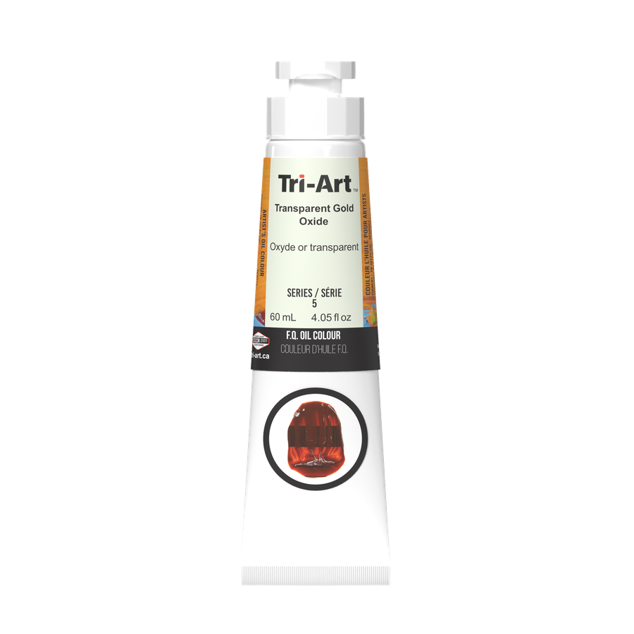 Tri-Art Oil Colours - Transparent Gold Oxide - Art Noise