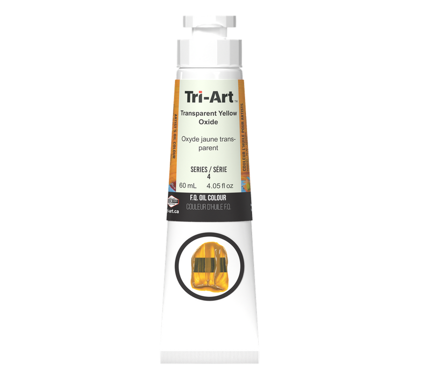 Tri-Art Oil Colours - Transparent Yellow Oxide - Art Noise
