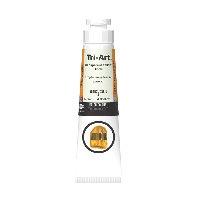 Tri-Art Oil Colours - Transparent Yellow Oxide - Art Noise