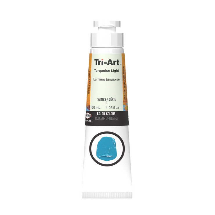 Tri-Art Oil Colours - Turquoise Light - Art Noise