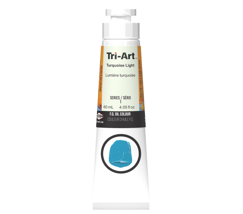 Tri-Art Oil Colours - Turquoise Light - Art Noise