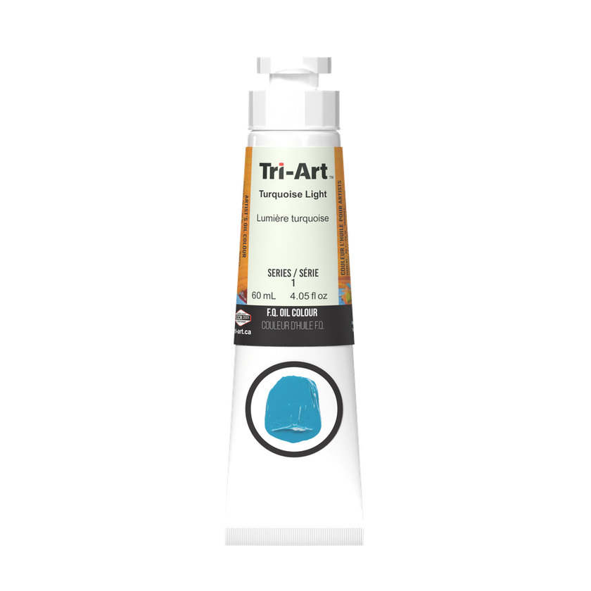 Tri-Art Oil Colours - Turquoise Light - Art Noise