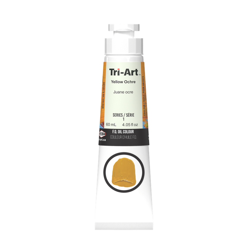 Tri-Art Oil Colours - Yellow Ochre - Art Noise