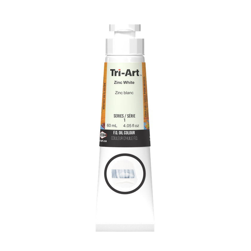 Tri-Art Oil Colours - Zinc White - Art Noise