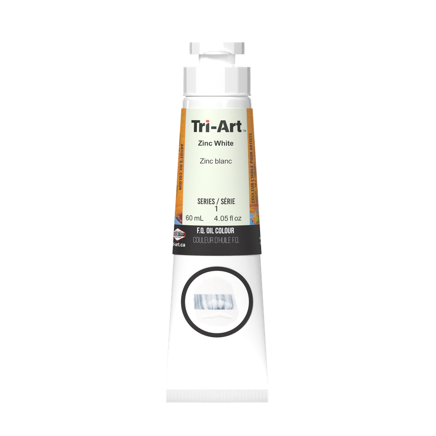 Tri-Art Oil Colours - Zinc White - Art Noise