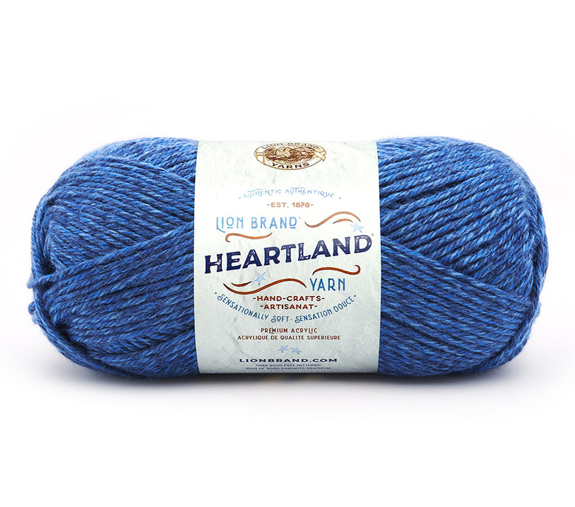 Lion - Heartland Yarn - 142g - Medium 4 - 230m (251yds) - Olympic - Art Noise