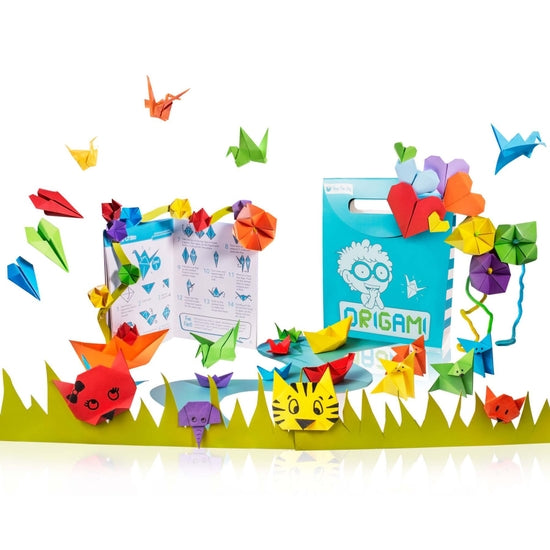 Open the Joy - Creative & Colorful Origami Activity Bag - Art Noise