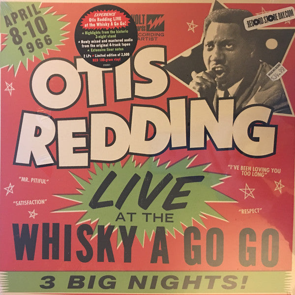 OTIS REDDING - LIVE AT WHISKEY A GO GO - Art Noise