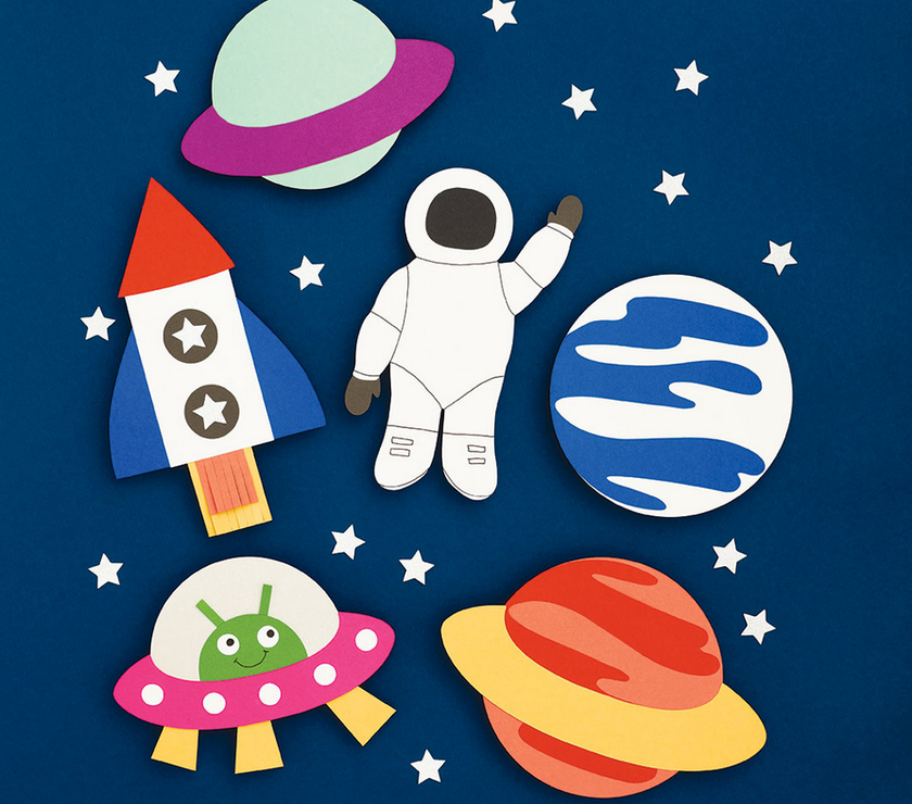 Paper Source - Outer Space DIY Craft Kit - Art Noise