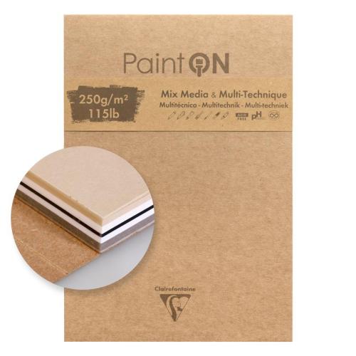 Clairefontaine - Paint ON Pad - Mixed Tones - Art Noise
