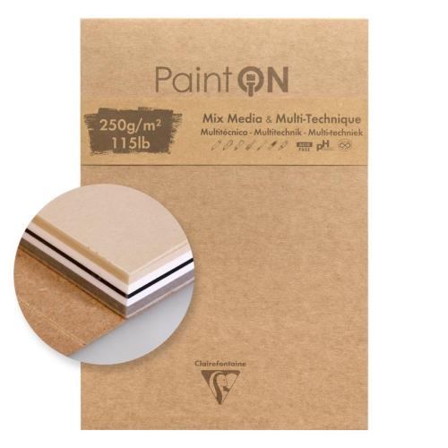 Clairefontaine - Paint'ON Pad - Mixed Tones (4658584223831)