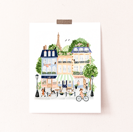 Sabina Fenn - Paris Art Print - Art Noise Sabina Fenn - Paris Art Print Sabina Fenn Fine Art Prints art-noise.myshopify.com sabina-fenn-paris-art-print