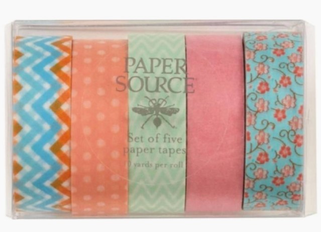 Paper Source - Pastel Washi Tape Set