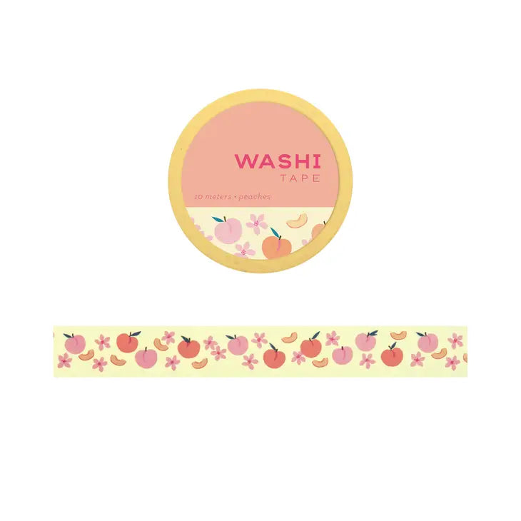 Girl of All Work - Peaches Washi Tape - Art Noise