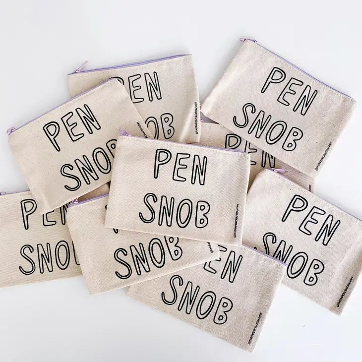 The Paper + Craft Pantry - Cotton Canvas Pouches - Art Noise