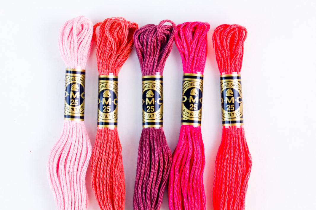 DMC Cotton Embroidery Floss - Warm Pink - Art Noise