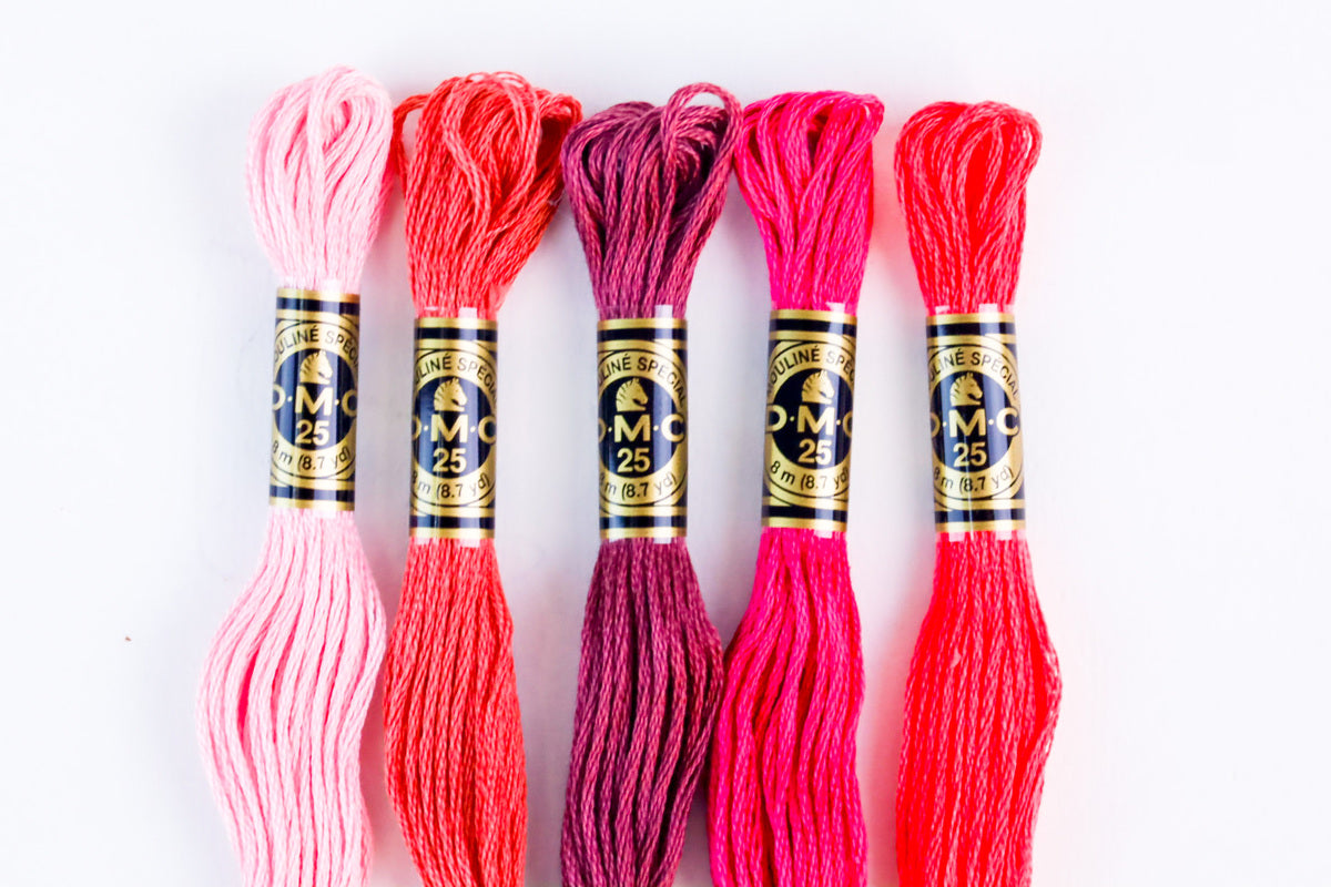 DMC Cotton Embroidery Floss - Warm Pink