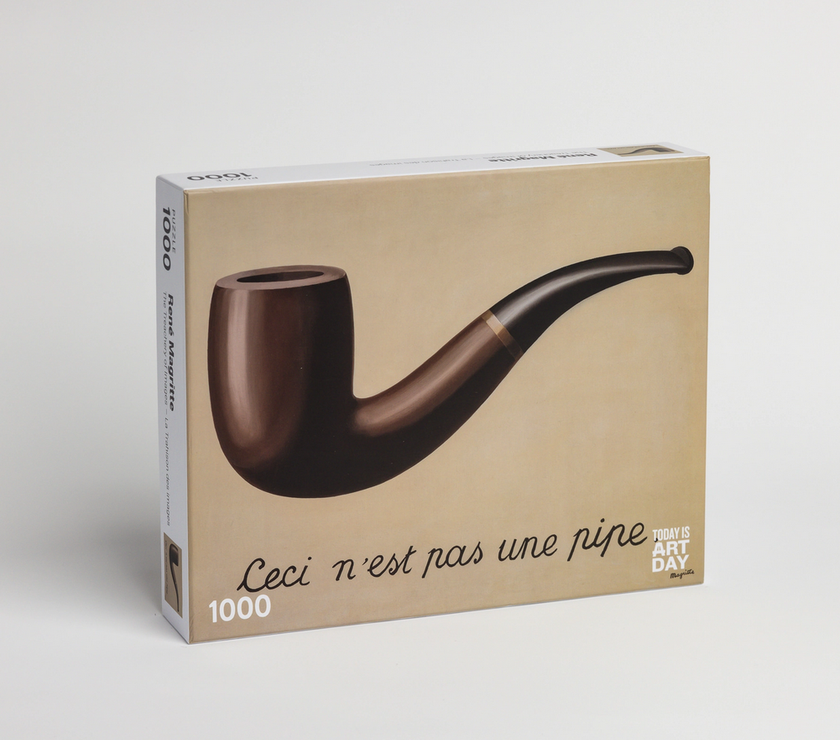 Puzzle - René Magritte - Ceci n'est pas une pipe - Art Noise