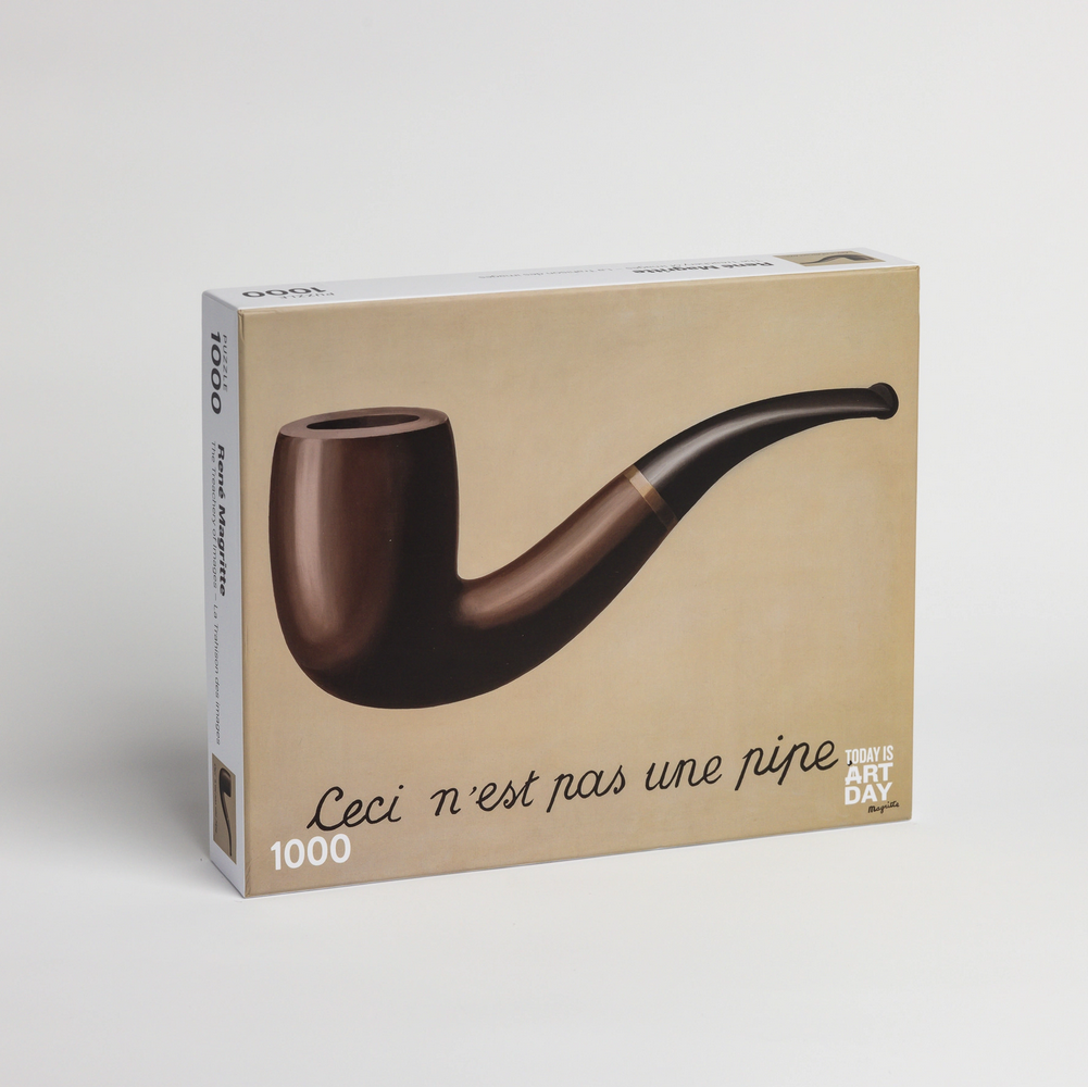 Puzzle - René Magritte - Ceci n'est pas une pipe - Art Noise