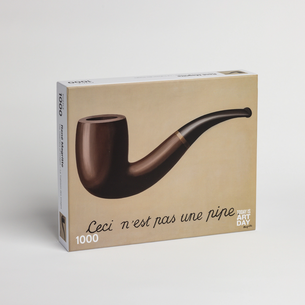 Puzzle - René Magritte - Ceci n&#39;est pas une pipe