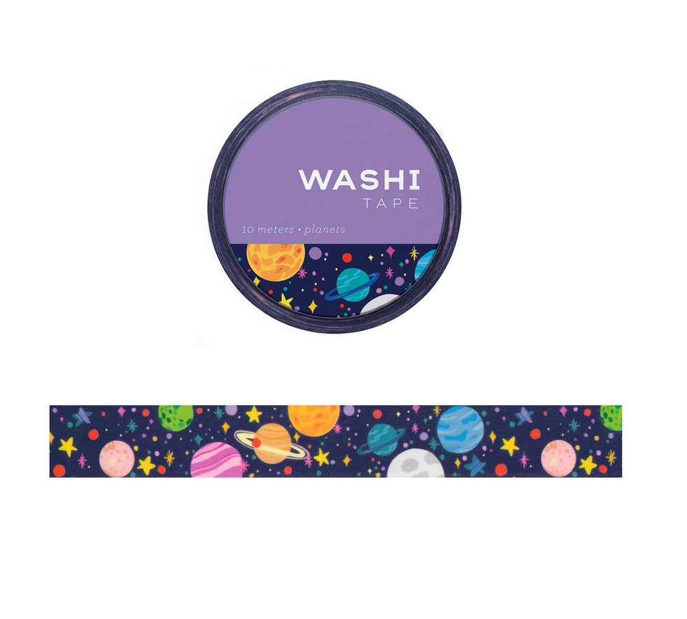 Girl of All Work - Planets Washi Tape