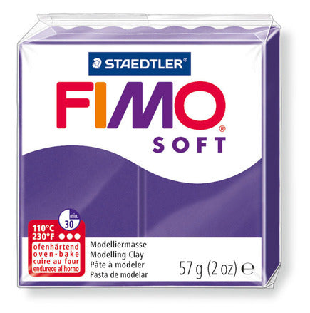 Staedtler-Mars - Modelling Clay Fimo soft - plum - Art Noise