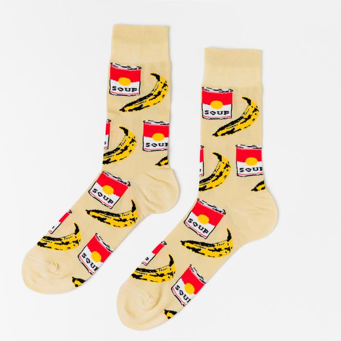 Yellow Owl Workshop - Pop Art Crew Socks - Art Noise