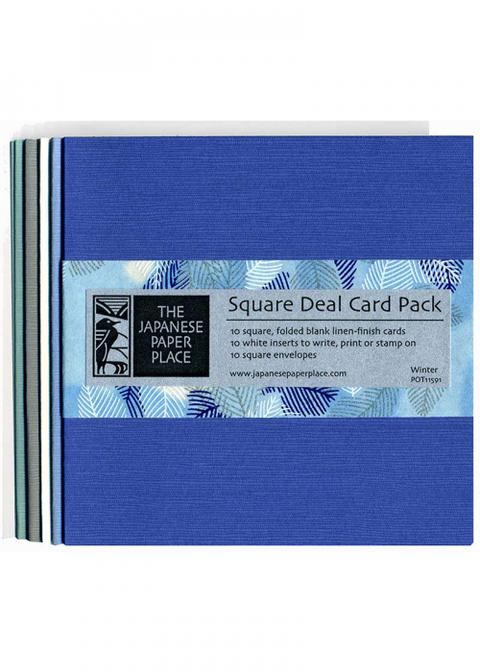 Japanese Paper - Square Deal Card Packs - Art Noise Japanese Paper - Square Deal Card Packs The Japanese Paper Place Blank Cards art-noise.myshopify.com japanese-paper-square-deal-card-packs