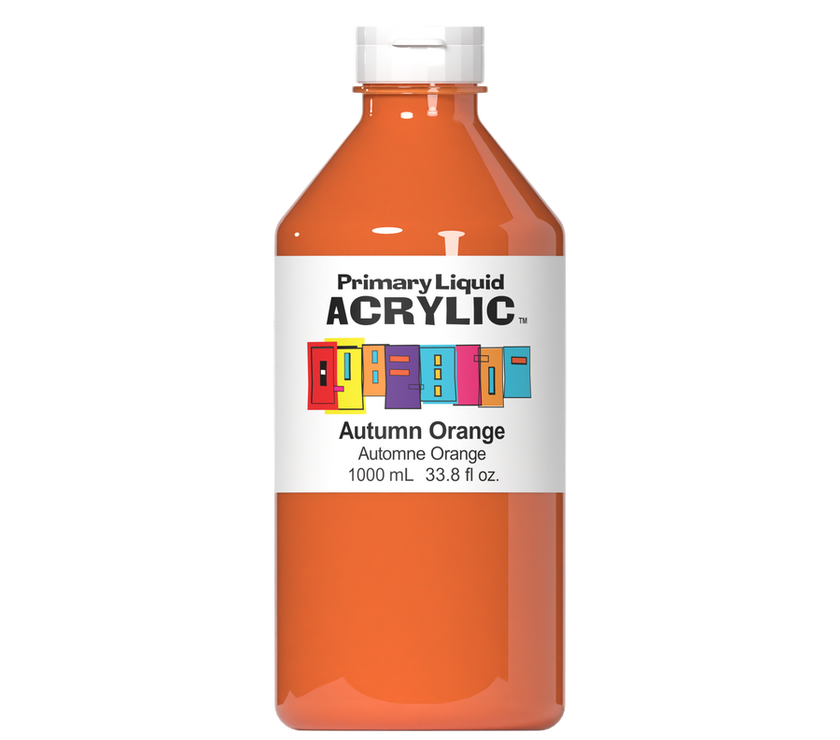 Primary Liquid Acrylic - Autumn Orange - Art Noise