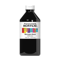 Primary Liquid Acrylic - Midnight Black - Art Noise