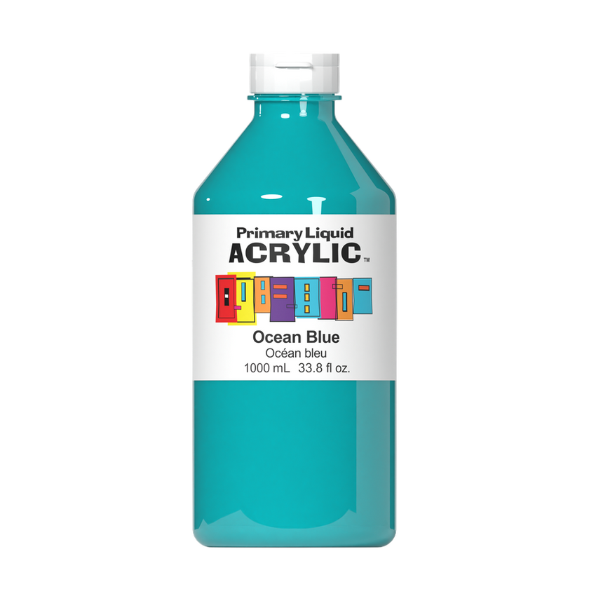 Primary Liquid Acrylic - Ocean Blue - Art Noise