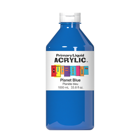 Primary Liquid Acrylic - Planet Blue - Art Noise