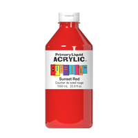 Primary Liquid Acrylic - Sunset Red - Art Noise