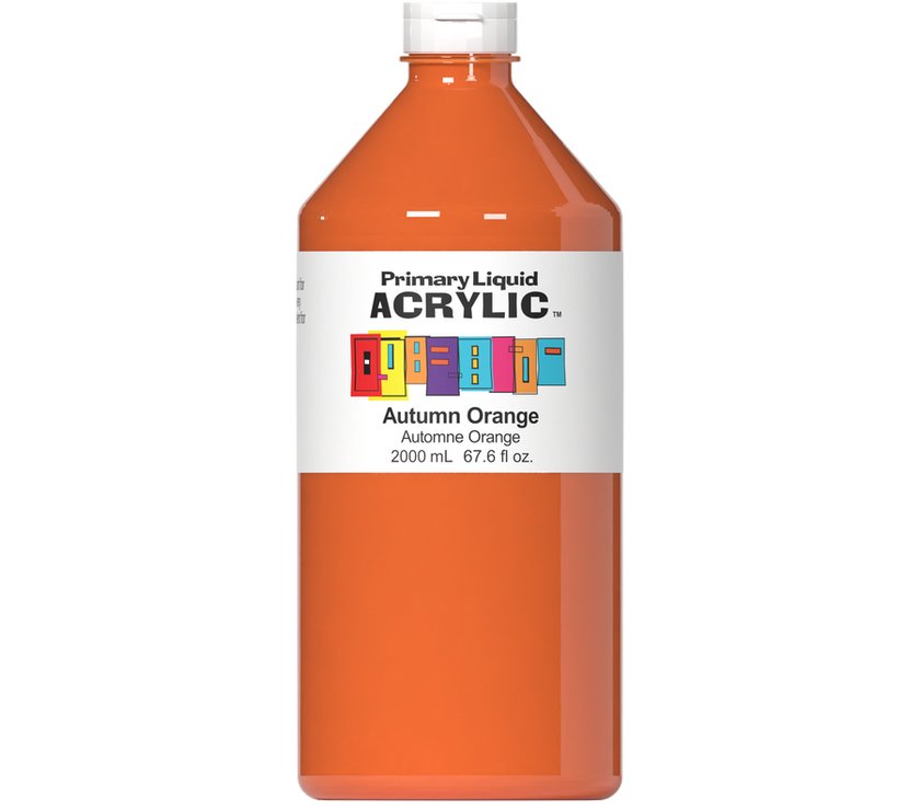 Primary Liquid Acrylic - Autumn Orange - Art Noise