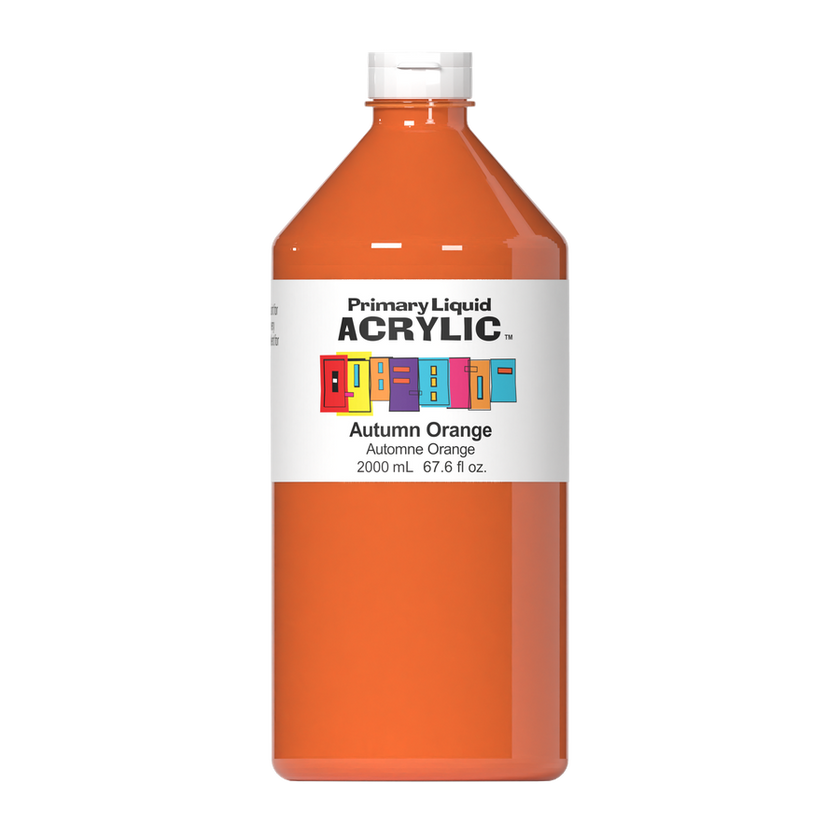 Primary Liquid Acrylic - Autumn Orange - Art Noise