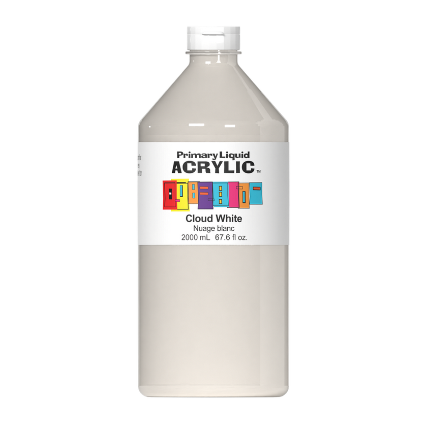 Primary Liquid Acrylic - Cloud White - Art Noise