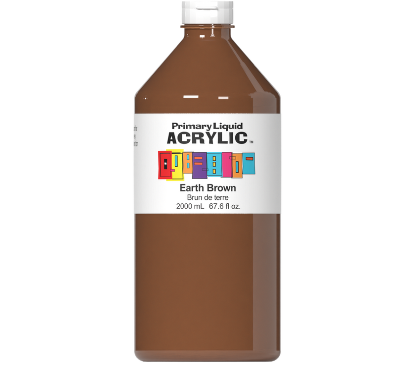 Primary Liquid Acrylic - Earth Brown - Art Noise