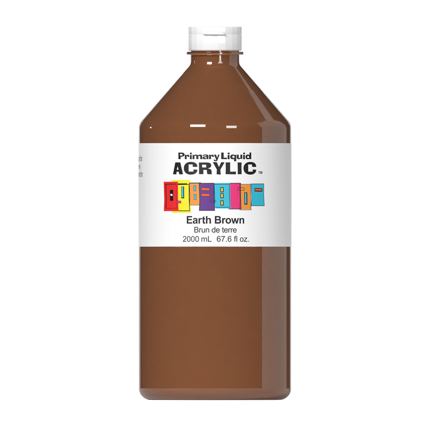 Primary Liquid Acrylic - Earth Brown - Art Noise