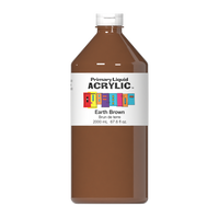 Primary Liquid Acrylic - Earth Brown - Art Noise