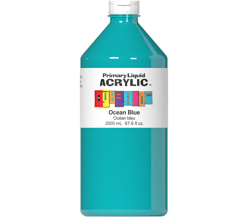 Primary Liquid Acrylic - Ocean Blue - Art Noise