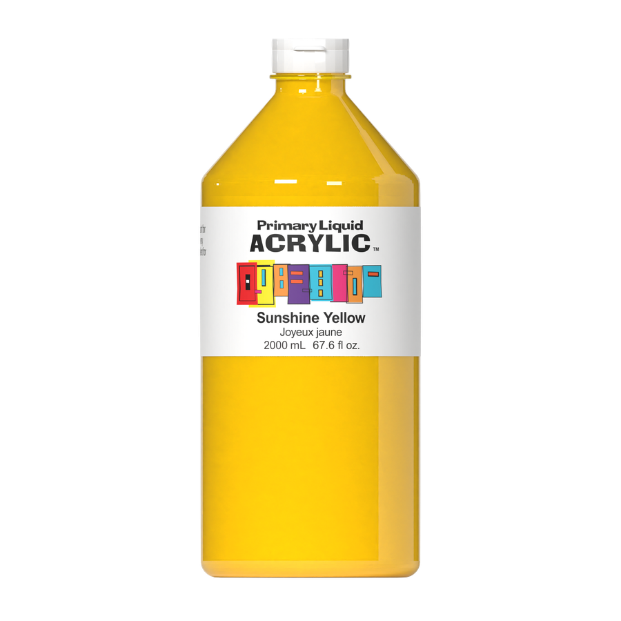 Primary Liquid Acrylic - Sunshine Yellow - Art Noise