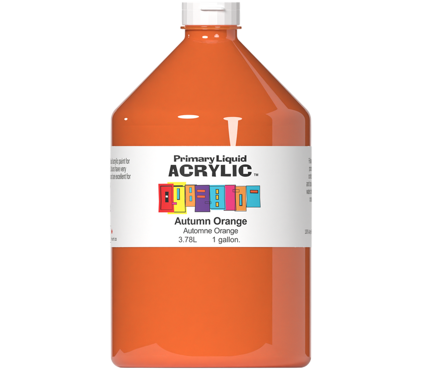Primary Liquid Acrylic - Autumn Orange - Art Noise