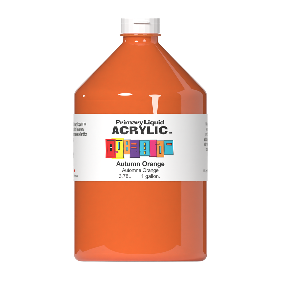 Primary Liquid Acrylic - Autumn Orange - Art Noise